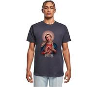 Mister Tee Herren T-Shirt 100% Baumwolle Marine L