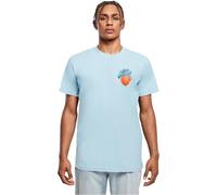 Mister Tee Herren T-Shirt 100% Baumwolle Ozeanblau M