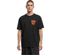 Mister Tee Psycho Front Oversized Kurzarm-t-shirt