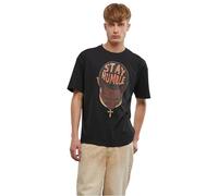 Mister Tee Herren T-Shirt 100% Baumwolle Schwarz Größe M