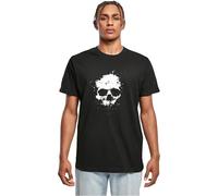 Mister Tee T-Shirt Artsy Skull Paint MT3889 Black-XS