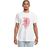 Mister Tee T-Shirt Pray Neon Skull MT3891 White-XL