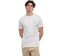 Mister Tee T-Shirt Skull One Line MT2694 White-2XL