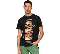 Mister Tee Herren T-Shirt A Burger Tee, T-Shirt mit Aufdruck, Graphic T-Shirt, Streetwear