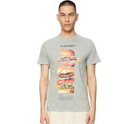 Mister Tee Herren T-Shirt A Burger Tee, T-Shirt mit Aufdruck, Graphic T-Shirt, Streetwear