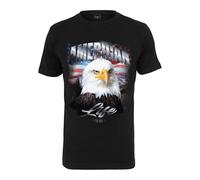 Mister Tee Herren T-Shirt American Life Eagle Tee Black XS