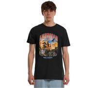 Mister Tee Herren T-Shirt American Life Mount Roushmore Tee Black S