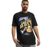 Mister Tee Herren T-Shirt Attack Player Oversize Tee Black L