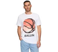 Mister Tee Herren T-Shirt Ball Tee White L