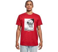 Mister Tee Herren Ballin 2.0 Tee M Burgundy