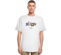 Mister Tee Herren T-Shirt Brklyn OversizeTee White L