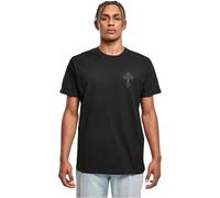 Mister Tee Herren T-Shirt Cross Meets Grace Tee, lässiges Herren T-Shirt mit Brustprint, 100% Baumwolle, Größen XS - 5XL