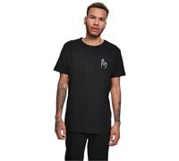 Mister Tee Herren T-Shirt Easy Sign Tee, Graphic T-Shirt für Männer, Print T-Shirt, Streetwear, Black, S