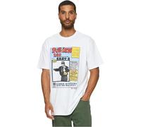 Mister Tee Eazy-e Rap Magazine Oversize Kurzarm-t-shirt XS White