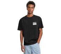 Mister Tee Herren T-Shirt Embrace Change Oversize Tee, lässiges Herren T-Shirt mit Rückenprint, 100% Baumwolle, Größen XS - 5XL