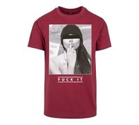 Mister Tee Herren F#?KIT Tee XS Burgundy
