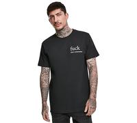 Mister Tee Männer T-Shirt Fck in schwarz M schwarz