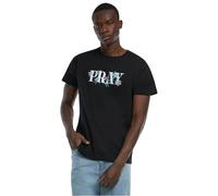 Mister Tee Herren T-Shirt Flower Pray Tee, Print T-Shirt für Männer, Graphic T-Shirt, Streetwear