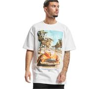 Mister Tee T-Shirt Havana Vibe Oversize, Unisex, Weiß, Größe L, 100% Baumwolle