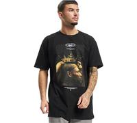 Mister Tee Herren T-Shirt Upscale Kid from Akron Oversize Schwarz Größe L