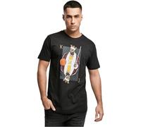 Mister Tee Herren T-Shirt King James LA, Black, M, MT842