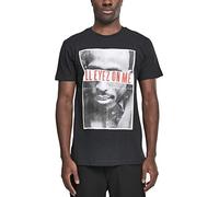 Mister Tee Herren T-Shirt '2Pac All Eyez On Me' weiß / schwarz / rot, Größe M, 3518522 Weiß / Schwarz / Rot M