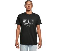 Mister Tee Herren T-Shirt Pray Kurzarm Schwarz XS