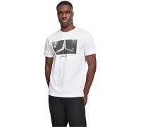 Mister Tee T-Shirt mit Print in Weiß, Größe L, Artikelnr. 1324080L Weiß L Herren