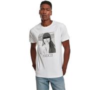 Mister Tee Herren T-Shirt Kurzarm, White, S, MT133-00007-0051