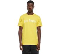 Mister Tee Los Angeles Wording Tee in Gr. S in Gelb