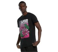 T-Shirt MISTERTEE "MisterTee Lotus Flower Tee" Gr. XL, schwarz (black) Herren Shirts T-Shirts (24193136-XL) black
