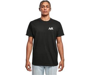 Mister Tee Herren T-Shirt Midnight Racing Club - Schwarzes Shirt mit Frontprint, Screen Transfer Print, Regular Fit, 100% Baumwolle