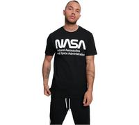 Mister Tee T-Shirt NASA Wormlogo Tee Black-XS