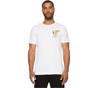 T-Shirt MISTERTEE "MisterTee Herren Pizza Love Tee" Gr. XS, weiß (white) Herren Shirts (88724757-XS) white