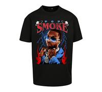 Mister Tee Herren T-Shirt Pop Smoke Faith Oversize Tee Black L