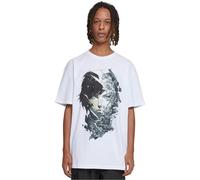 T-Shirt UPSCALE BY MISTER TEE "Upscale by Mister Tee Herren Puppet Master Heavy Oversize Tee" Gr. S, weiß (white) Herren Shirts (18579719-S) white
