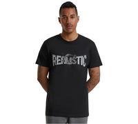 Mister Tee T-Shirt Realistic Tee Herren Schwarz Größe L