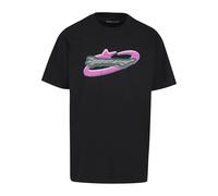 Mister Tee Herren T-Shirt Speed Logo Kurzarm – Schwarz L