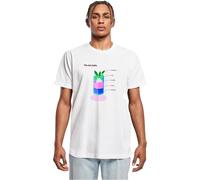 Mister Tee Herren T-Shirt The Real Mojito Tee White XXL
