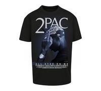Mister Tee Upscale Tupac All F*ck the World 2.0 Oversize Tee Männer in Gr. L in Schwarz