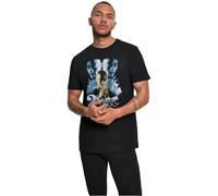Mister Tee T-Shirt Tupac Heaven mit Print Herren Schwarz Größe M