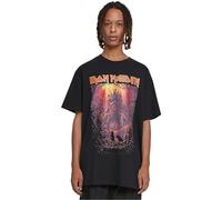 Mister Tee Herren T-Shirt Upscale X Iron Maiden Shadow of The Valley Oversize Tee Black XS