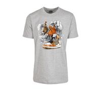 Mister Tee Herren Vintage Ballin Tee XXL Heather Grey