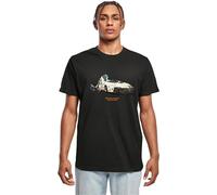 Mister Tee Herren T-Shirt Weekend Wolf Tee, T-Shirt mit Aufdruck, Regular Fit, Baumwolle - Print T-Shirt, Grafik T-Shirt