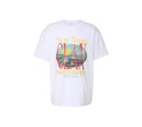 Mister Tee Herren T-Shirt Wu Tang Staten Island Oversize Tee White L
