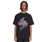 Mister Tee Yu-ghi-oh Dark Magician Heavy Oversize Short Sleeve T-shirt Schwarz M Mann (Herstellerartikelnummer: MT2622-00007-0046)