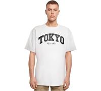 Mister Tee Tokyo College Oversize Kurzarm-t-shirt S White