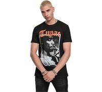 Mister Tee Herren Tupac California Love Tee T-shirt, black, XL