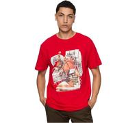 Mister Tee T-Shirt Vintage Ballin Tee MT1667 Cityred-3XL