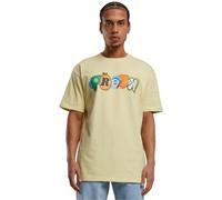 Mister Tee Herren Vitamin UPSC Heavy Oversize Tee softyellow, XXL